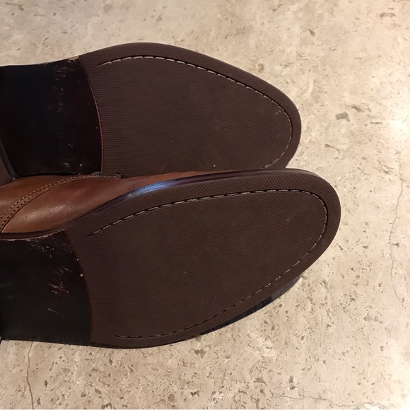 Joseph Abboud Brown Mens Boots Dress Shoes size 8.5 - Picture 8 of 10